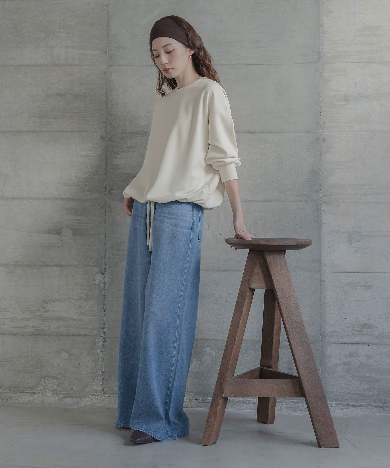 Sonny Label 「カットジョーゼットドロストプルオーバー」|Tシャツ・カットソー|