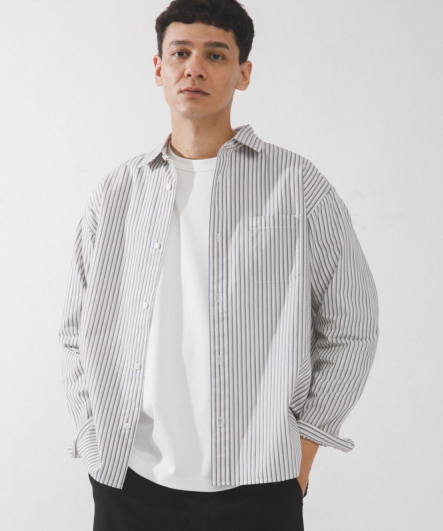 Sonny Label 「ストライプレギュラーカラーシャツ」|シャツ・ブラウス|