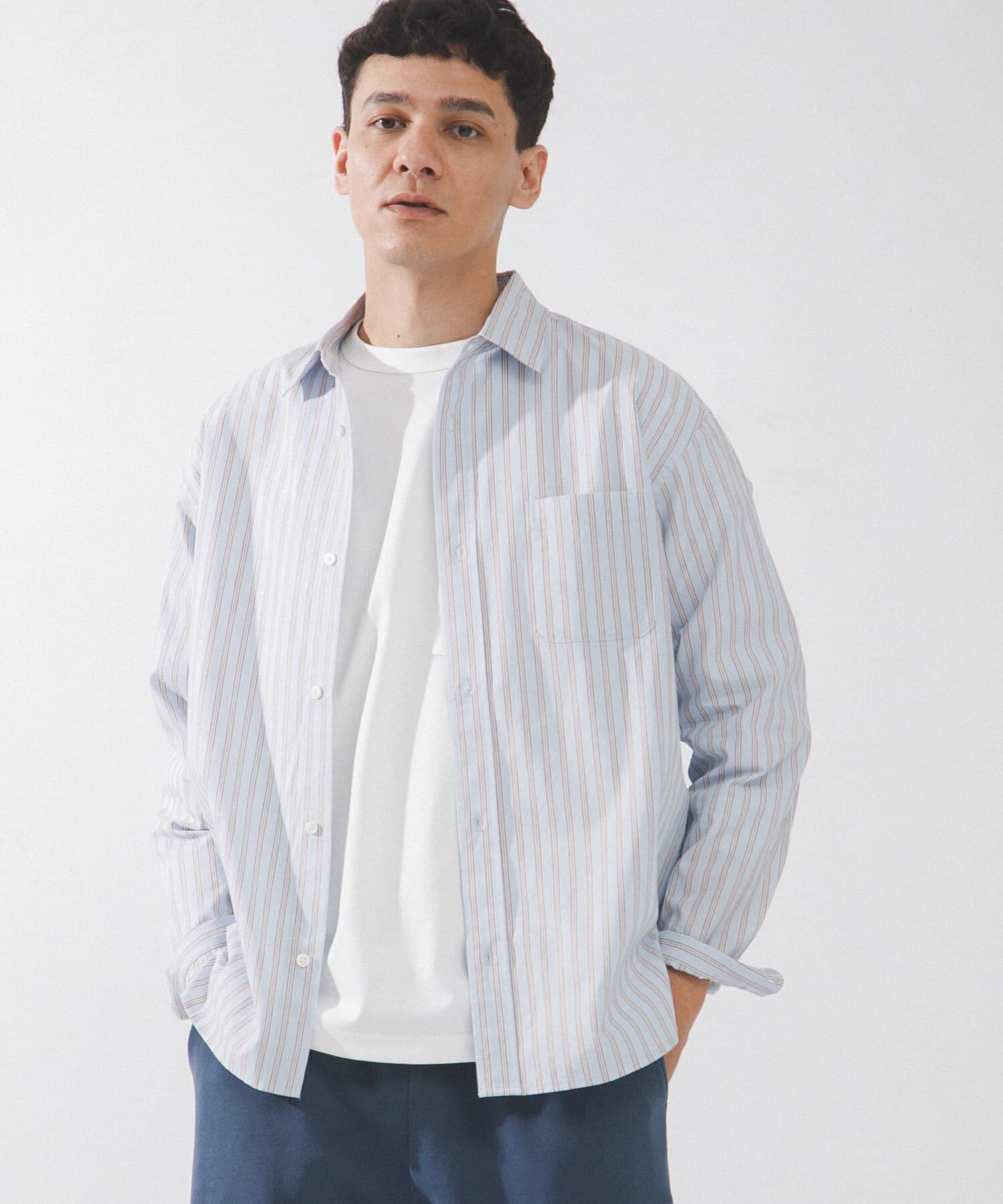 Sonny Label 「ストライプレギュラーカラーシャツ」|シャツ・ブラウス|