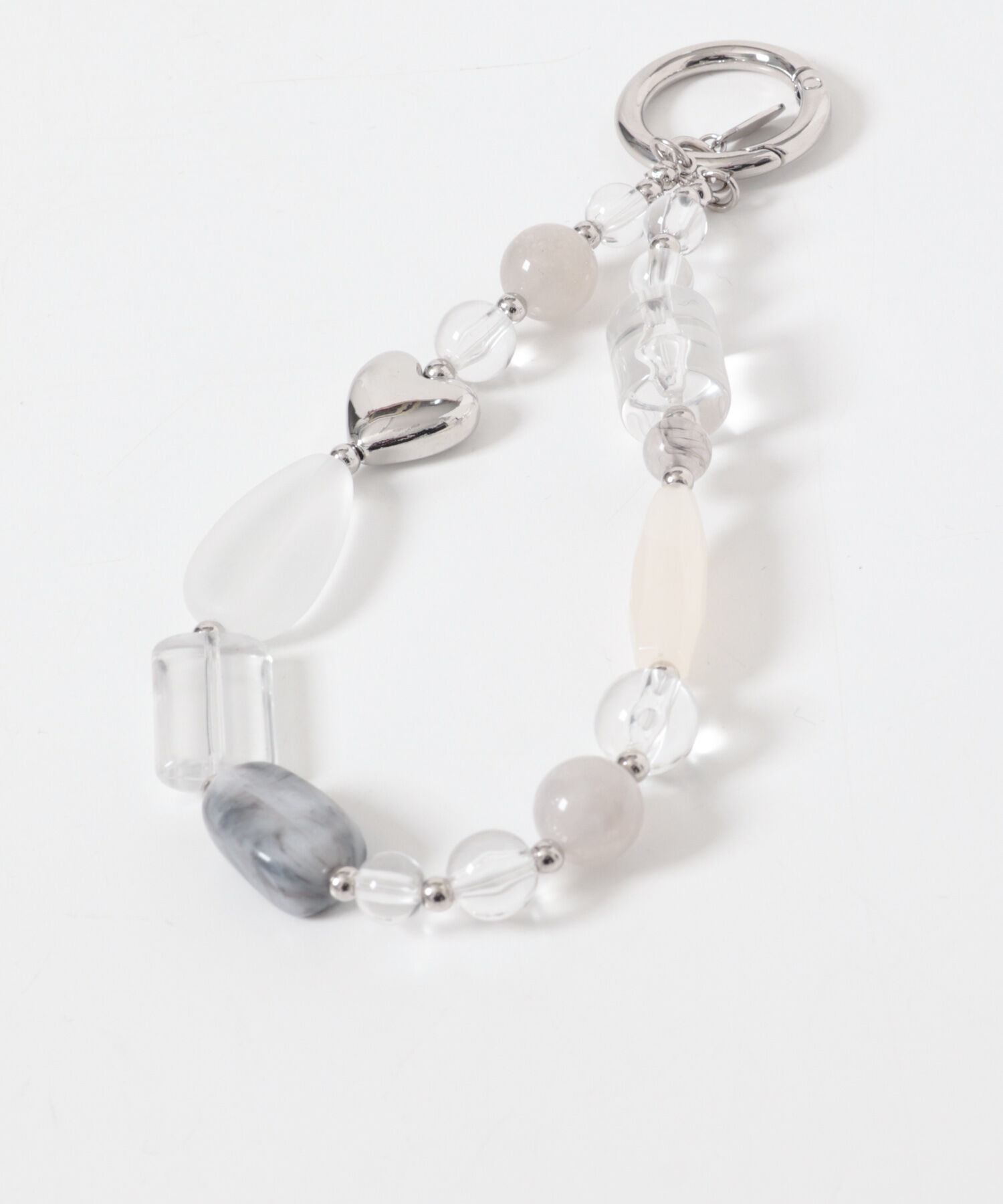 SMELLY「クリアビーズモチーフキーチェーン」|チャーム・キーホルダー|