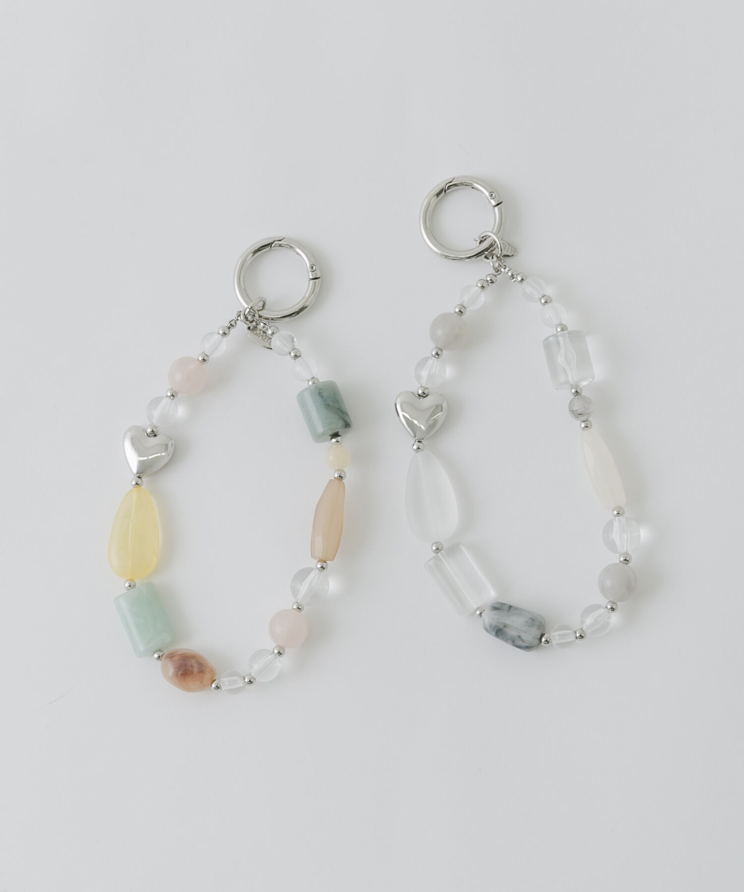 SMELLY「クリアビーズモチーフキーチェーン」|チャーム・キーホルダー|