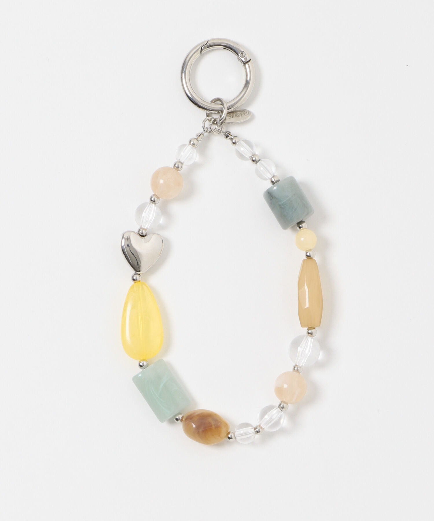 SMELLY「クリアビーズモチーフキーチェーン」|チャーム・キーホルダー|