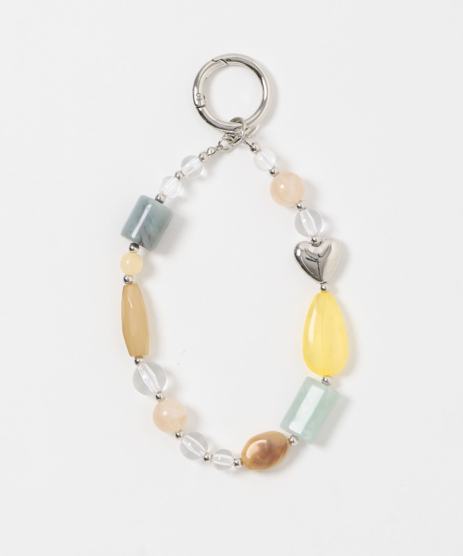 SMELLY「クリアビーズモチーフキーチェーン」|チャーム・キーホルダー|