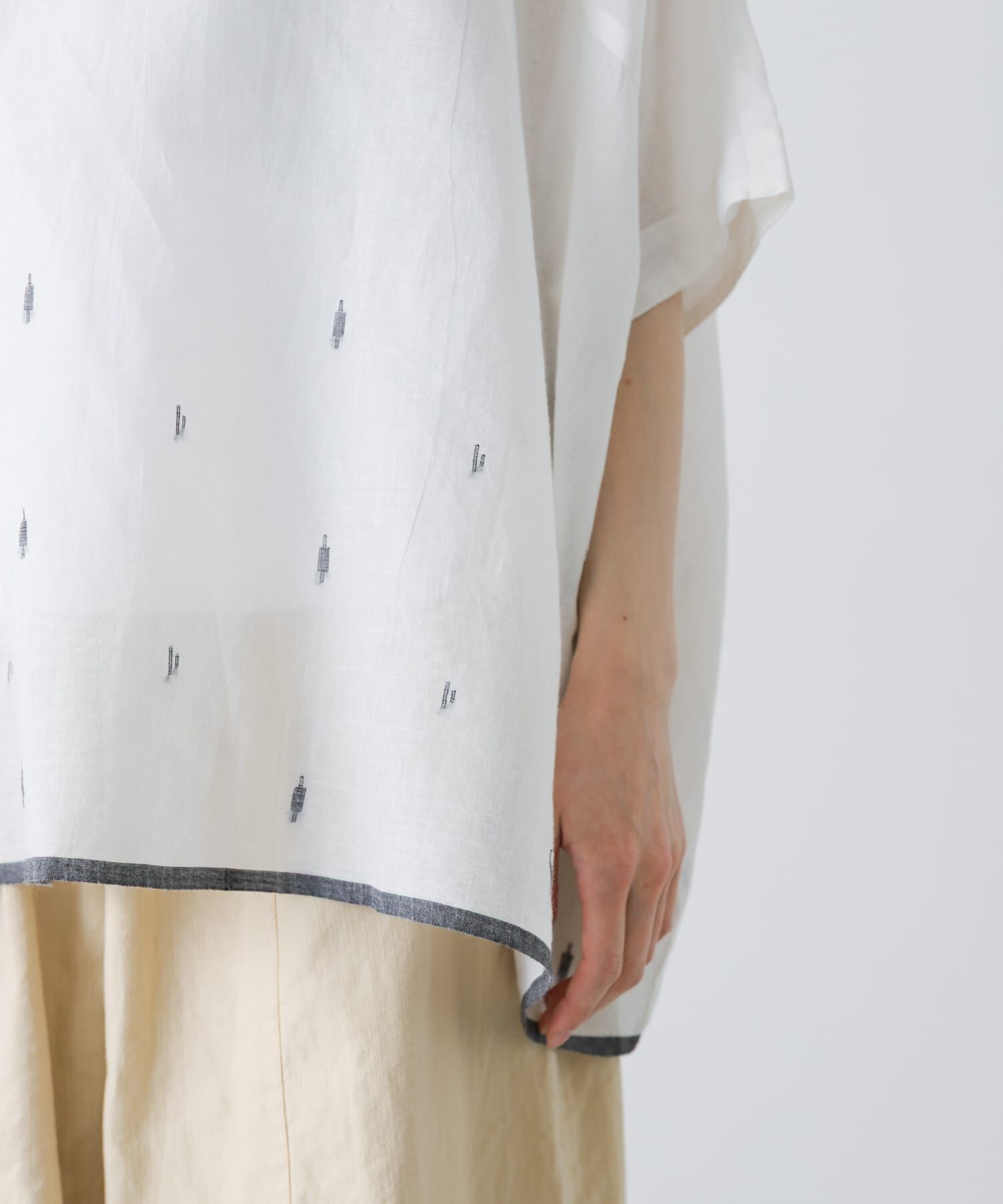 かぐれ「ジャムダニワイドプルオーバー」|シャツ・ブラウス|