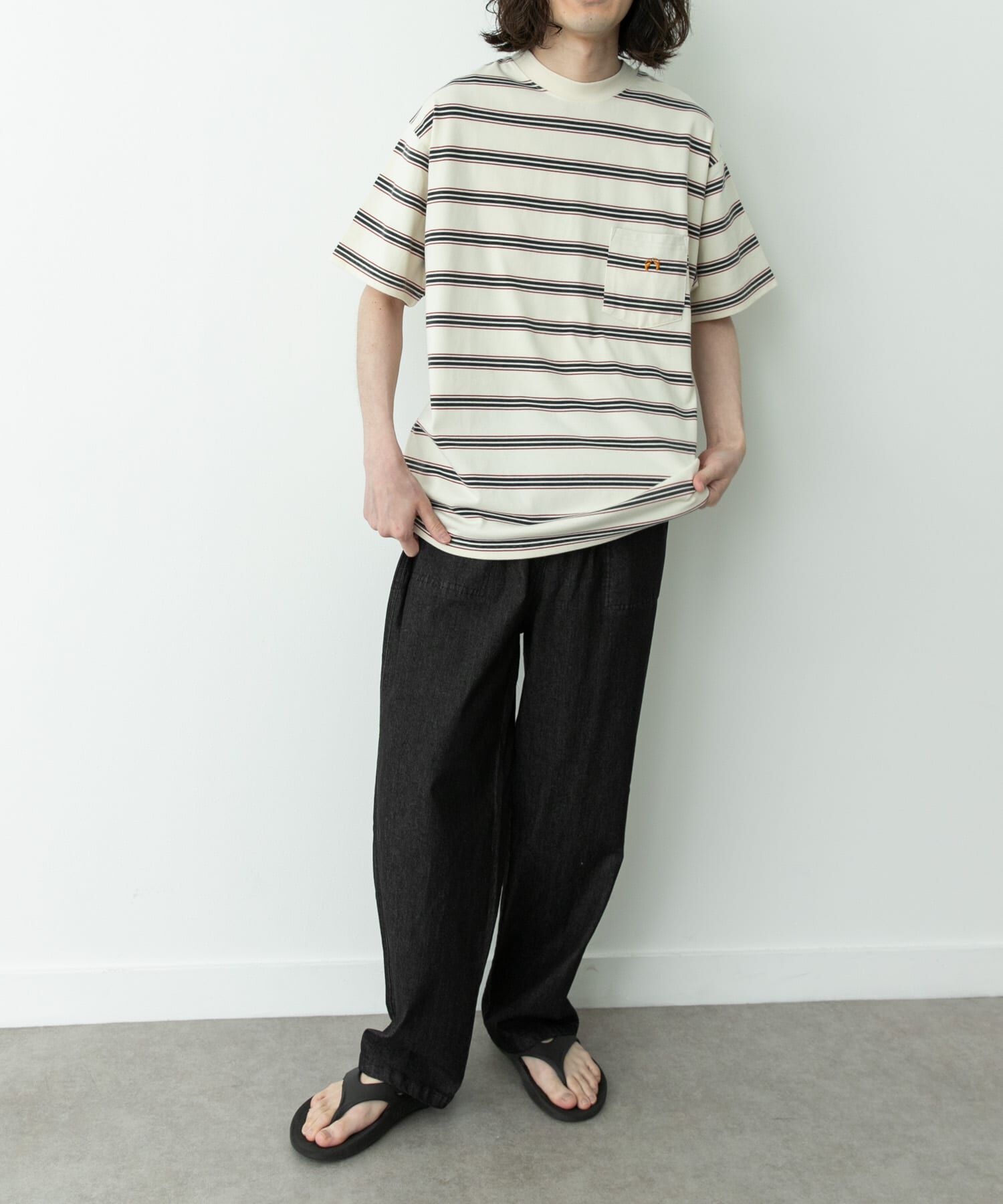Sonny Label 「HANG TEN　LA HOJJA BORDER T-SHIRTS」|Tシャツ・カットソー|