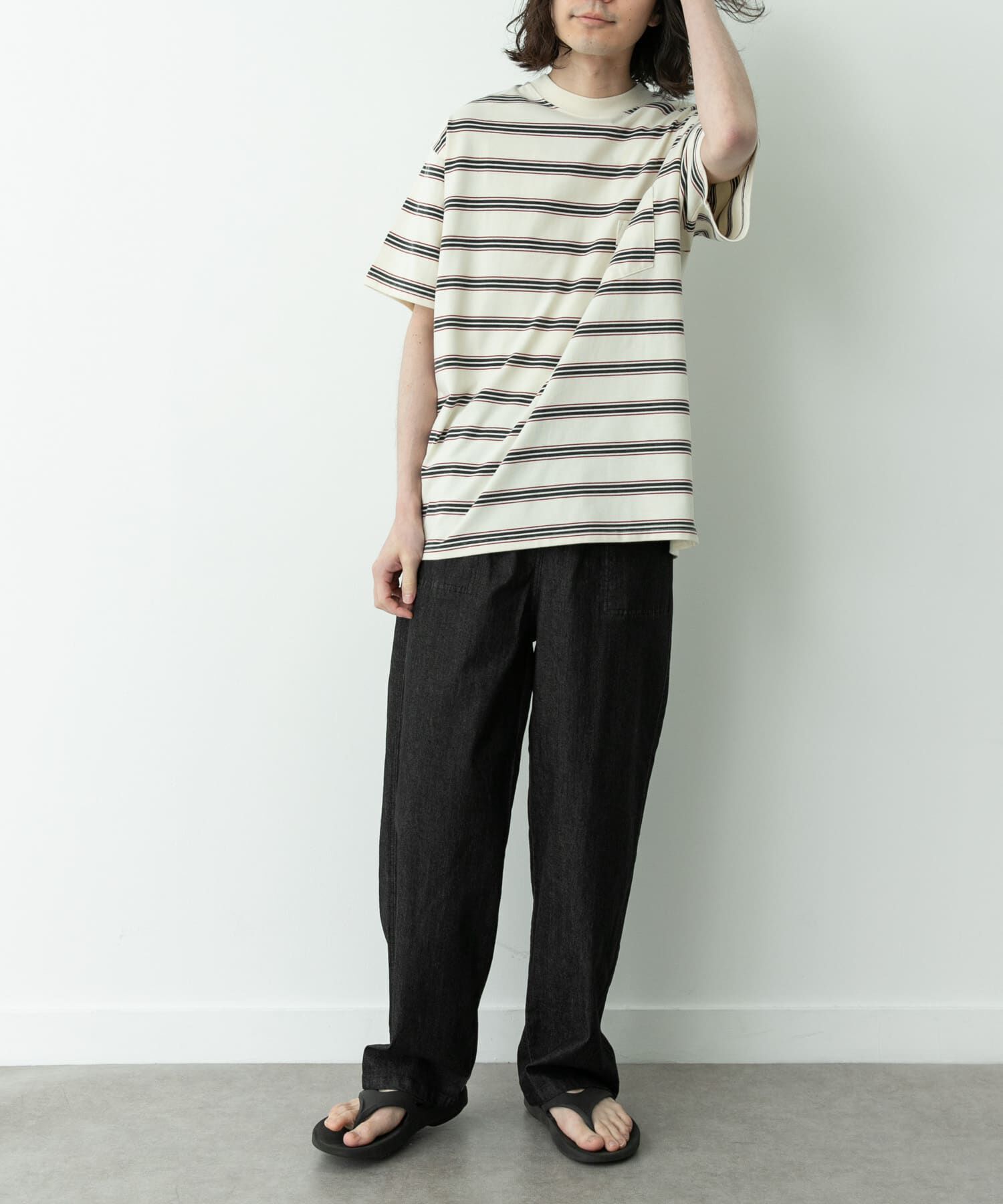 Sonny Label 「HANG TEN　LA HOJJA BORDER T-SHIRTS」|Tシャツ・カットソー|