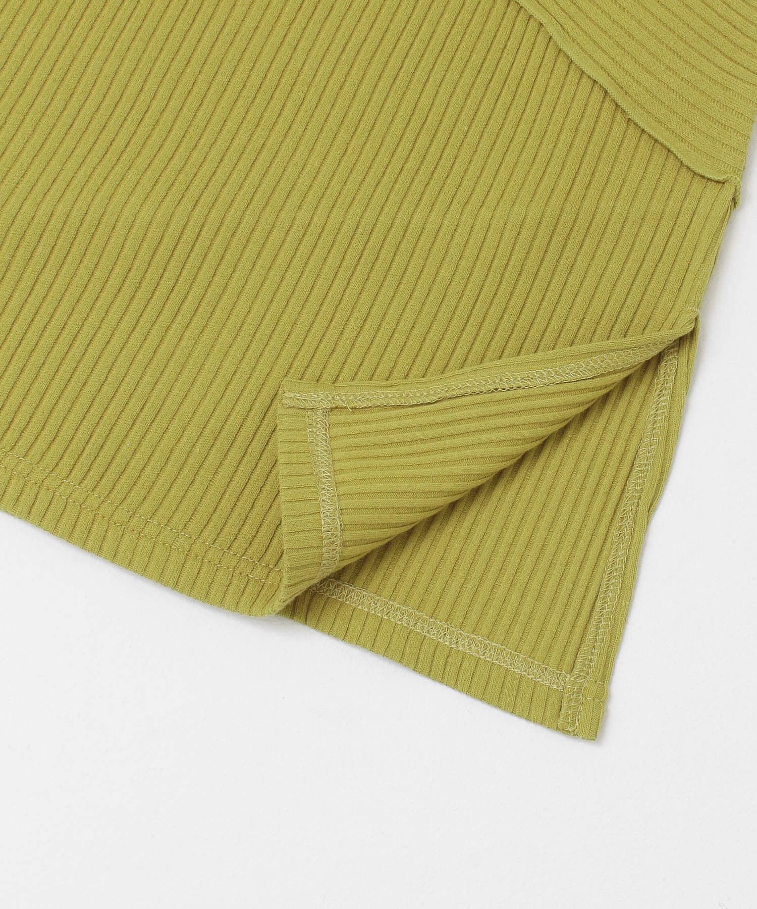  「BACKオープンメローリブタンクトップ」|タンクトップ|