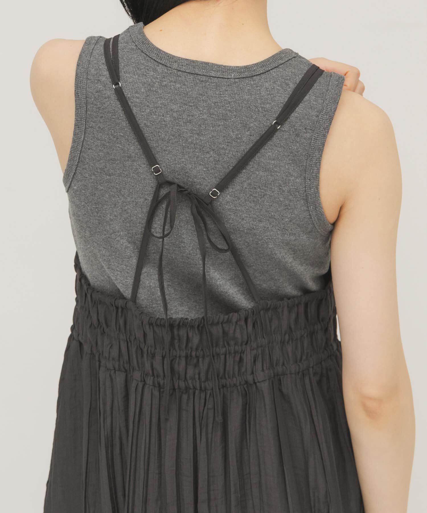  「クロップドタンクトップ」|タンクトップ|