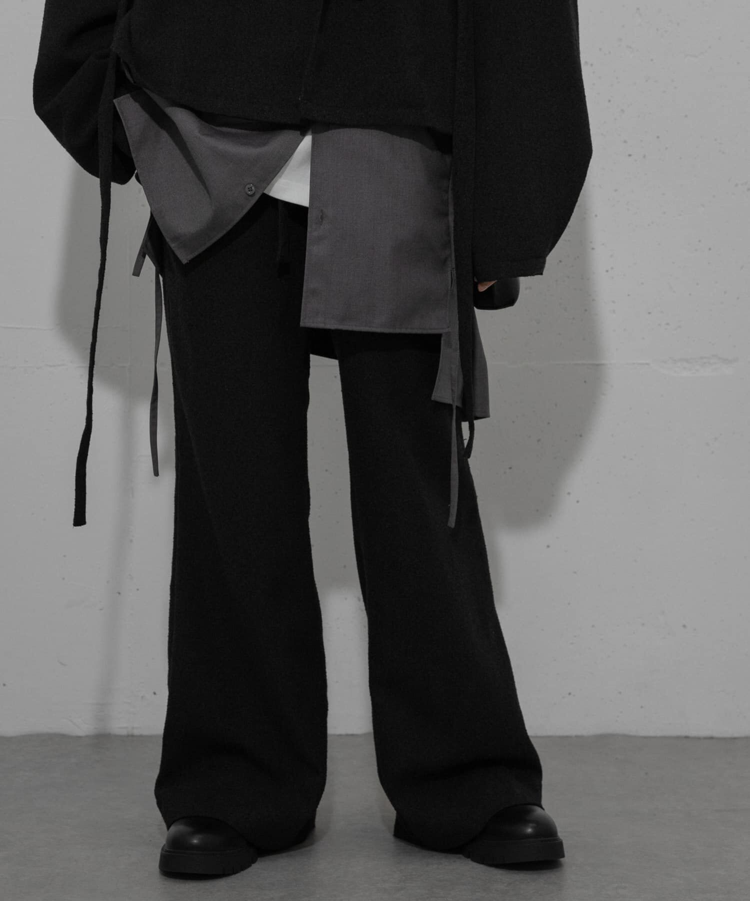 SENSE OF PLACE by URBAN RESEARCH「『わたべ&times;SOP』『セットアップ対応』ツイードワイドフレアパンツ」|その他|