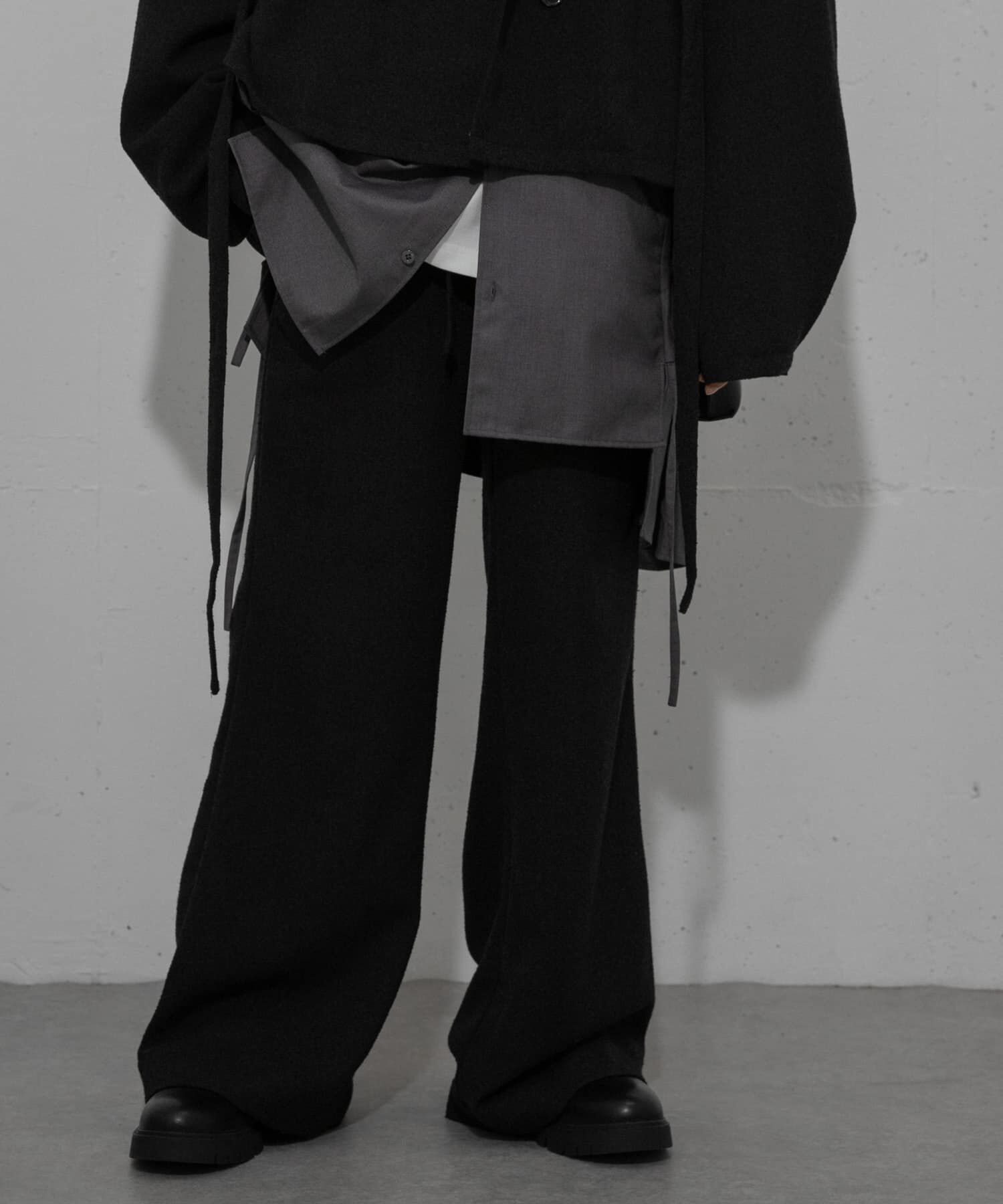 SENSE OF PLACE by URBAN RESEARCH「『わたべ&times;SOP』『セットアップ対応』ツイードワイドフレアパンツ」|その他|