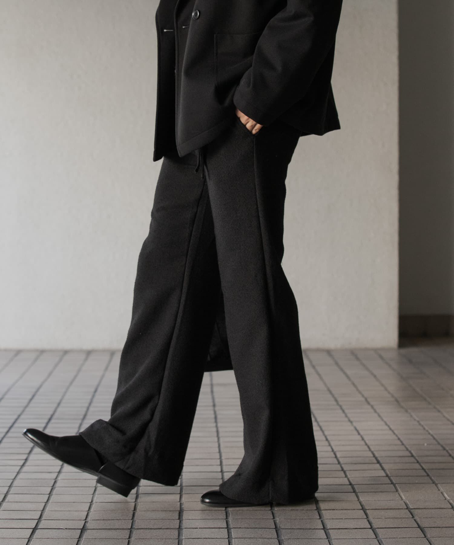 SENSE OF PLACE by URBAN RESEARCH「『わたべ&times;SOP』『セットアップ対応』ツイードワイドフレアパンツ」|その他|