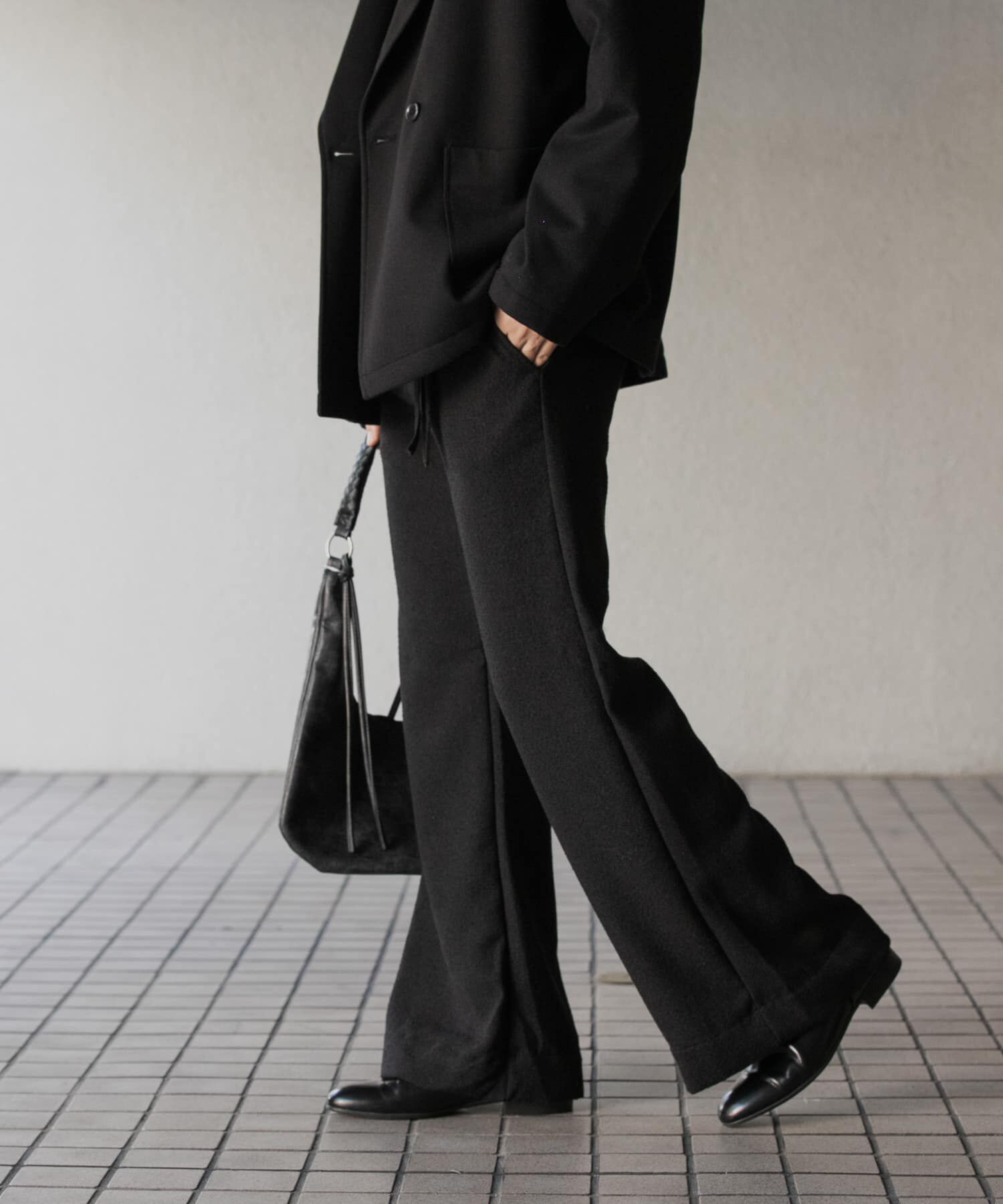 SENSE OF PLACE by URBAN RESEARCH「『わたべ&times;SOP』『セットアップ対応』ツイードワイドフレアパンツ」|その他|