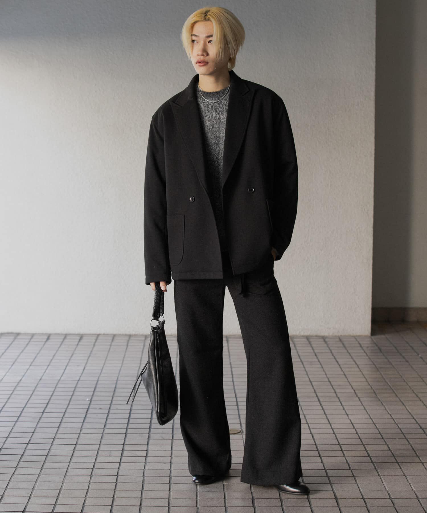 SENSE OF PLACE by URBAN RESEARCH「『わたべ&times;SOP』『セットアップ対応』ツイードワイドフレアパンツ」|その他|