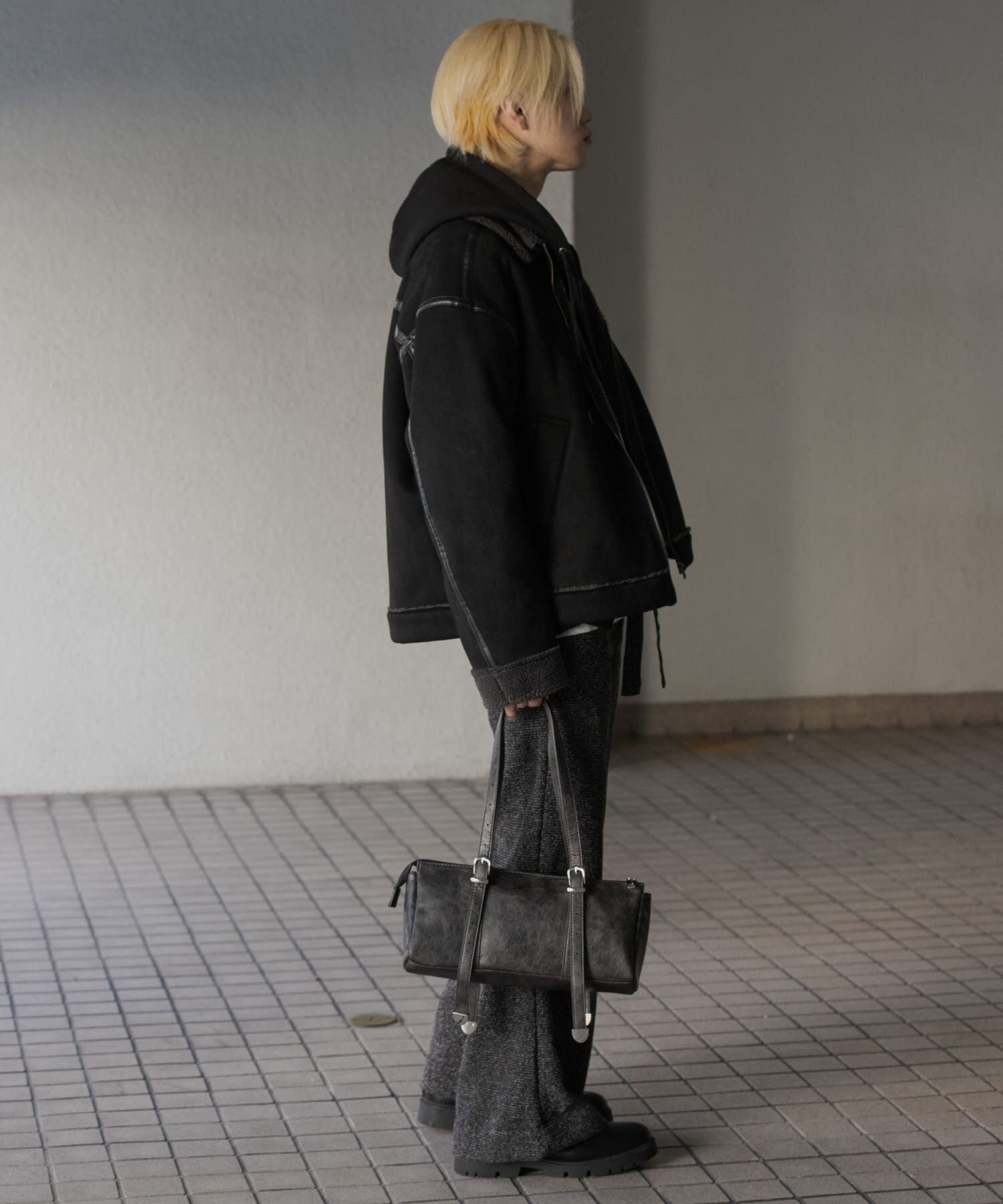 SENSE OF PLACE by URBAN RESEARCH「『わたべ&times;SOP』『セットアップ対応』ツイードワイドフレアパンツ」|その他|