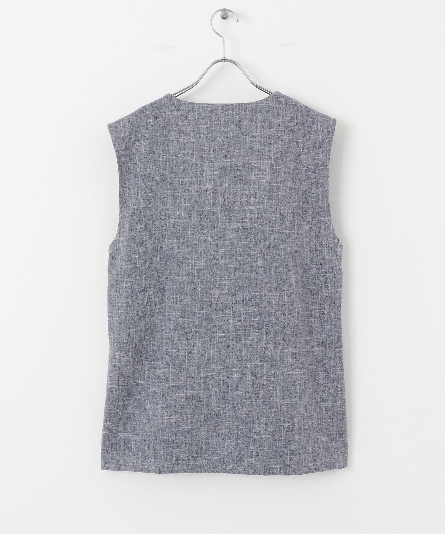 SENSE OF PLACE by URBAN RESEARCH「スキッパーツイードベスト」|ベスト・ジレ|