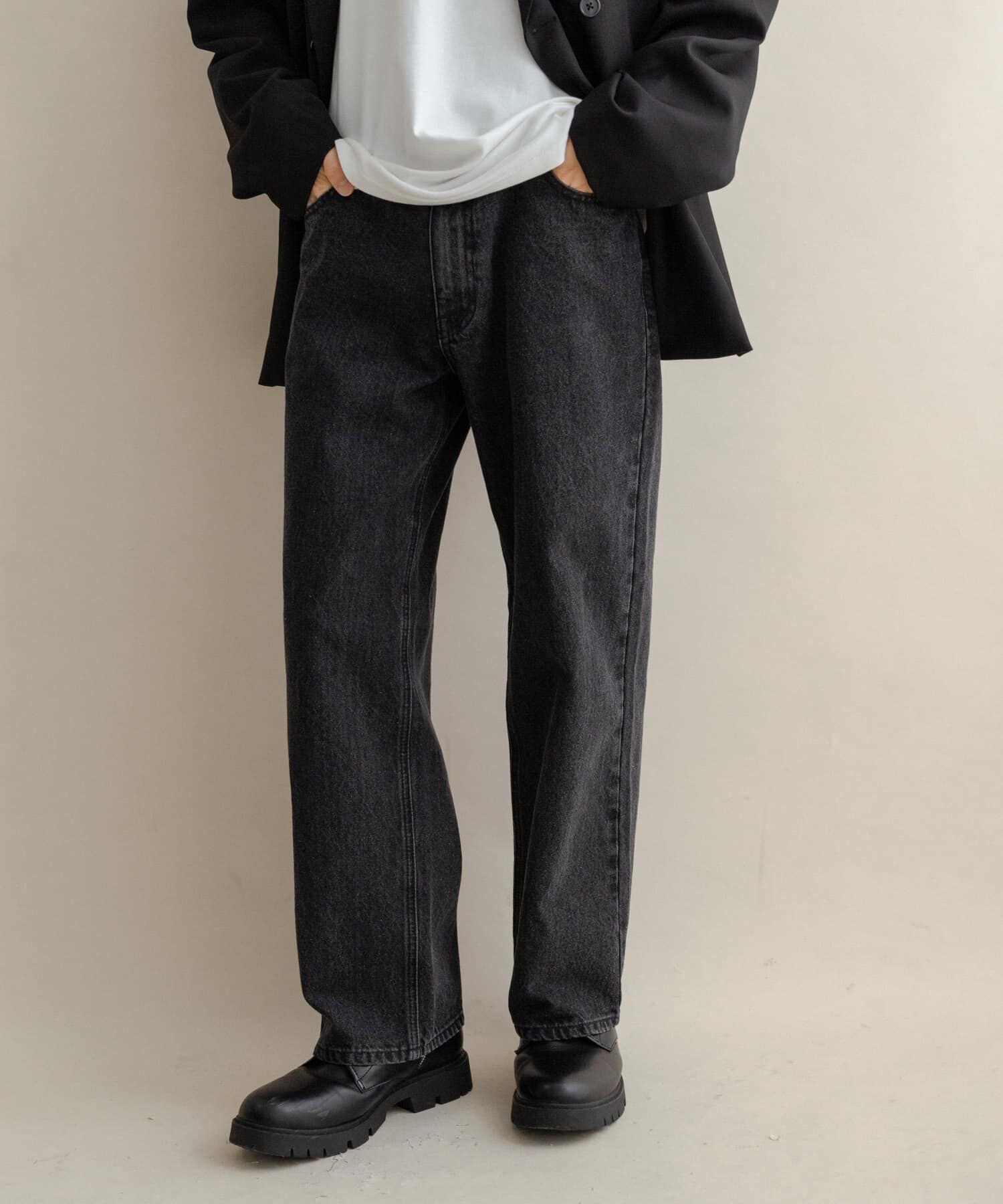 SENSE OF PLACE by URBAN RESEARCH「ストレートデニムパンツ」|デニム|