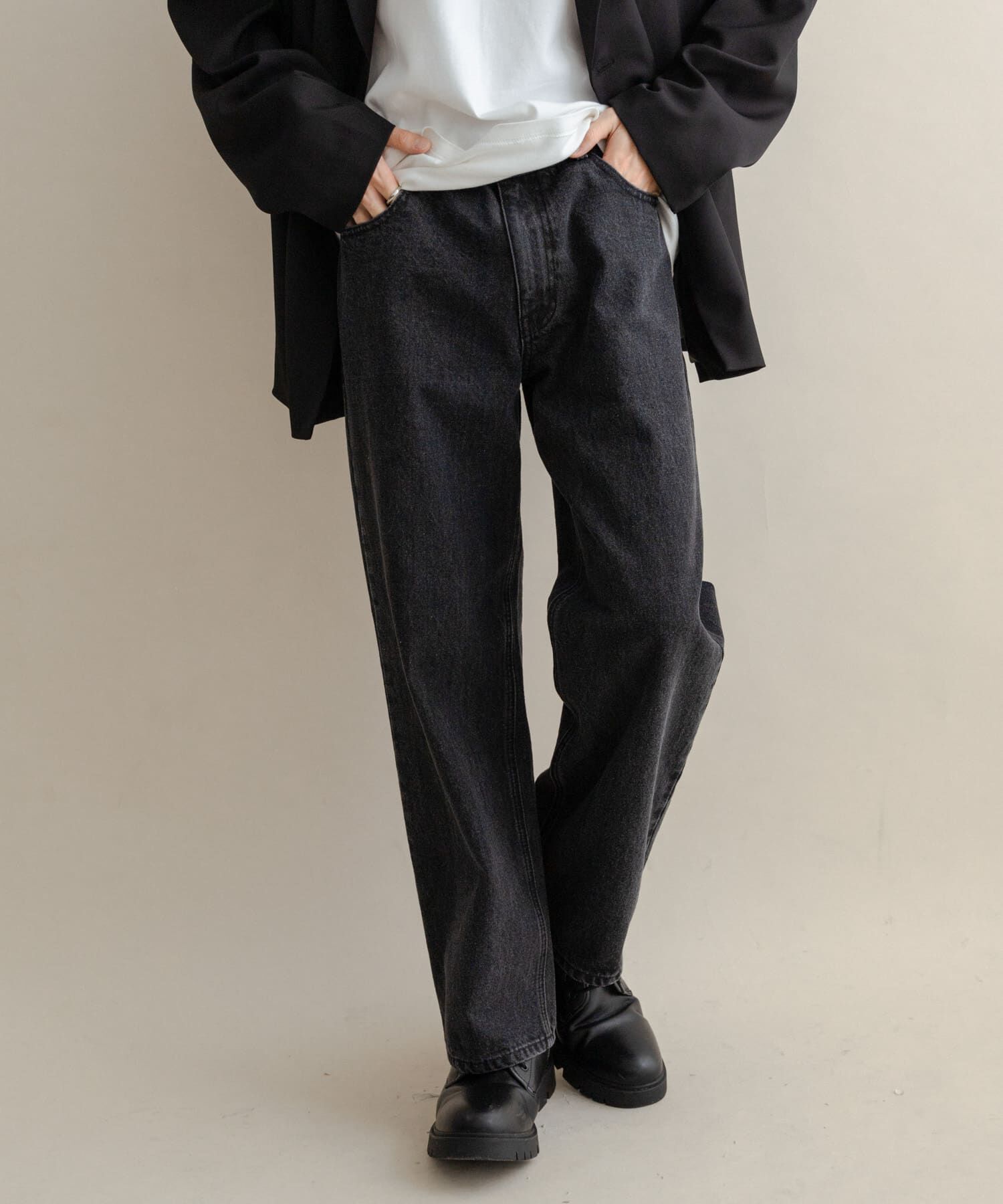 SENSE OF PLACE by URBAN RESEARCH「ストレートデニムパンツ」|デニム|