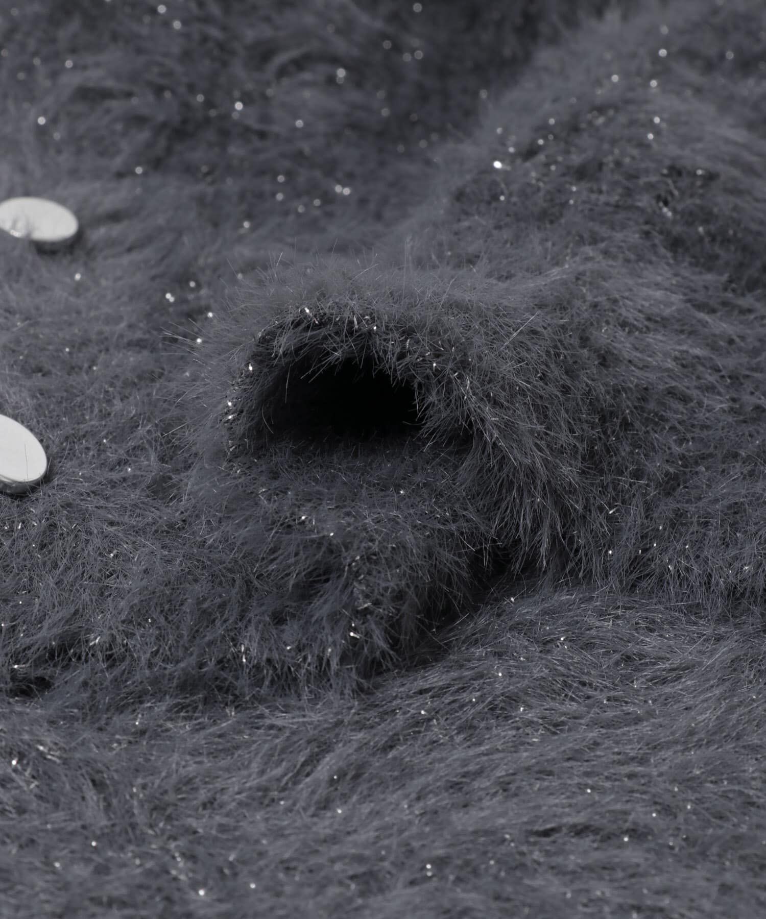 SENSE OF PLACE by URBAN RESEARCH「『一部WEB限定カラー』ラメシャギークロップドカーディガン」|カーディガン|