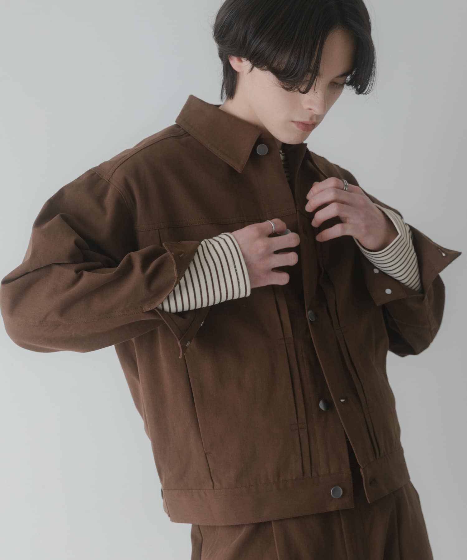 SENSE OF PLACE by URBAN RESEARCH「コットンツイルブルゾン」|ブルゾン・スタジャン|