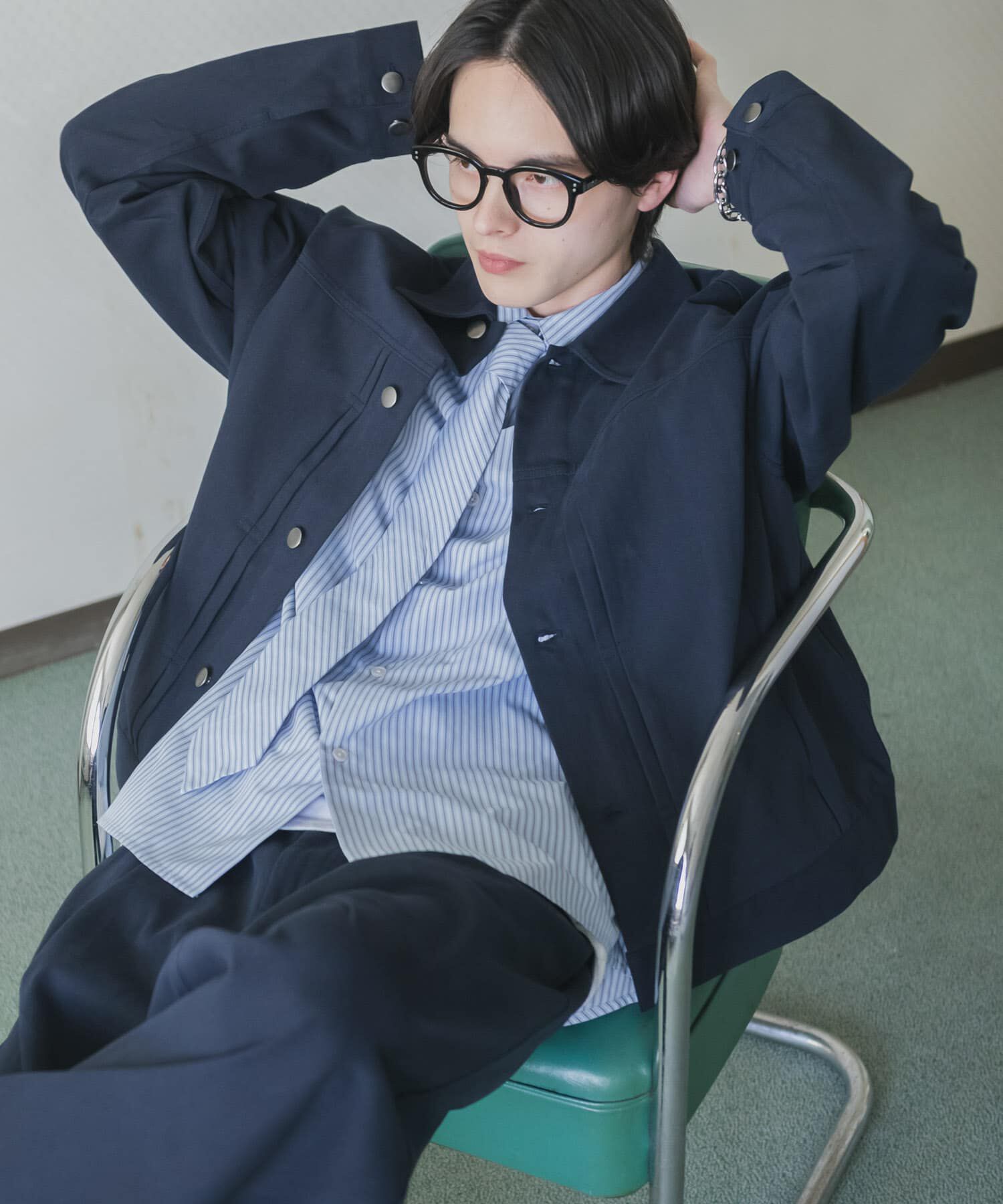 SENSE OF PLACE by URBAN RESEARCH「コットンツイルブルゾン」|ブルゾン・スタジャン|