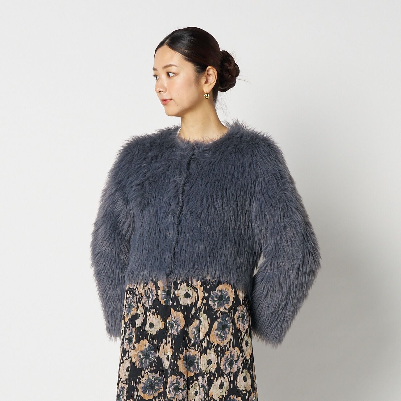 HELIOPOLE「HELIOPOLE FUR KNIT CARDIGAN」|ニット・セーター|
