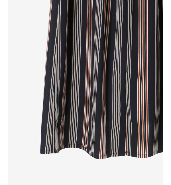 le.coeur blanc「マルチストライプウエストリボンスカート」|スカート|