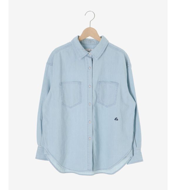  「エンブロイダリーカラーオーバーシャツ」|シャツ・ブラウス|