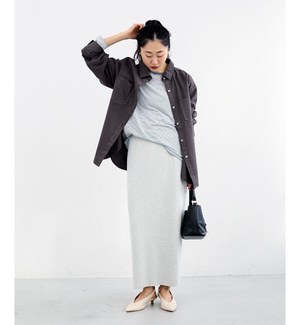  「エンブロイダリーカラーオーバーシャツ」|シャツ・ブラウス|