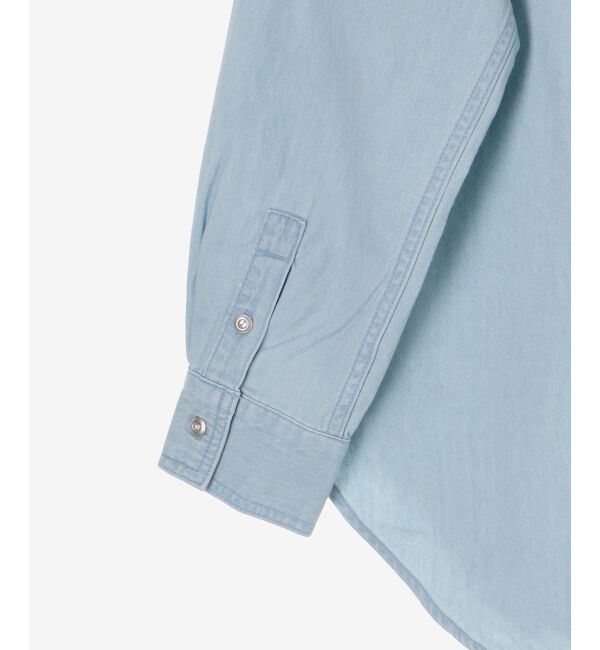  「エンブロイダリーカラーオーバーシャツ」|シャツ・ブラウス|