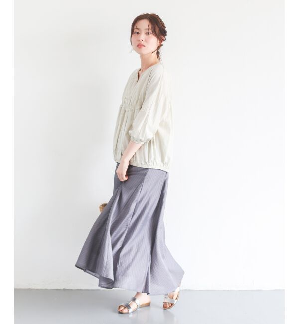  「ギャザーキリカエブルゾン」|ブルゾン・スタジャン|