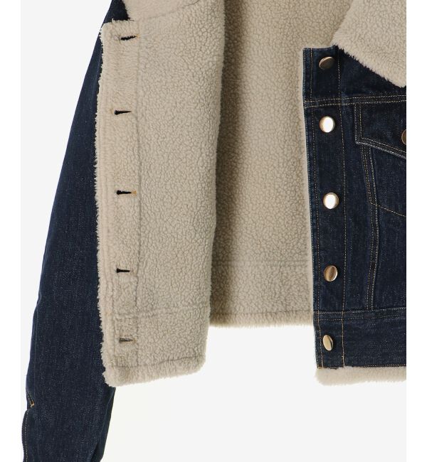  「ボアトリムクロップドジャケット」|その他|