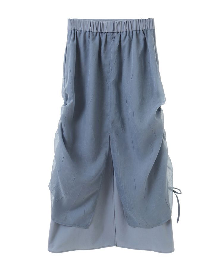 earth music&ecology「シフォンドロストレイヤードスカート」|スカート|