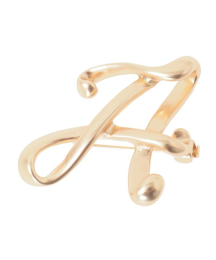 earth music&ecology「イニシャルブローチ」|その他|