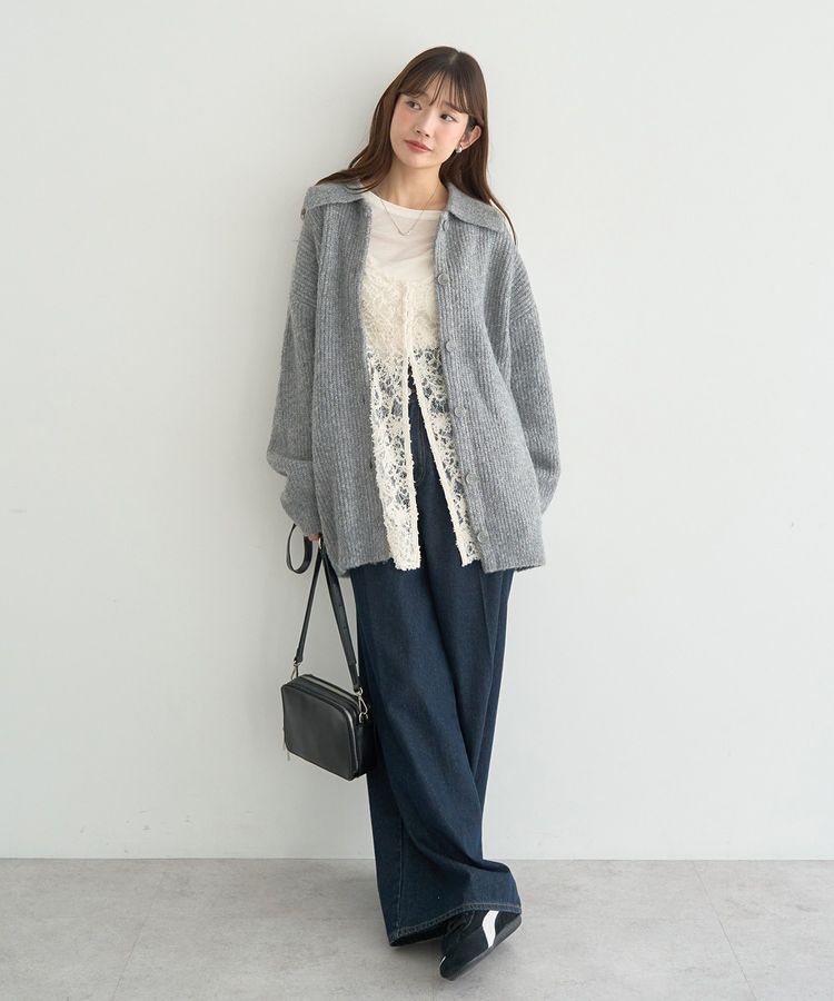 earth music&ecology「クルーネックシアーテレコプルオーバー」|Tシャツ・カットソー|