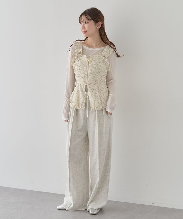 earth music&ecology「クルーネックシアーテレコプルオーバー」|Tシャツ・カットソー|