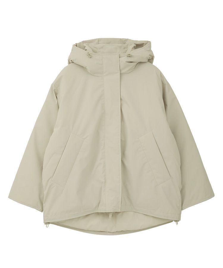 earth music&ecology「フーデットパファーコート」|ブルゾン・スタジャン|