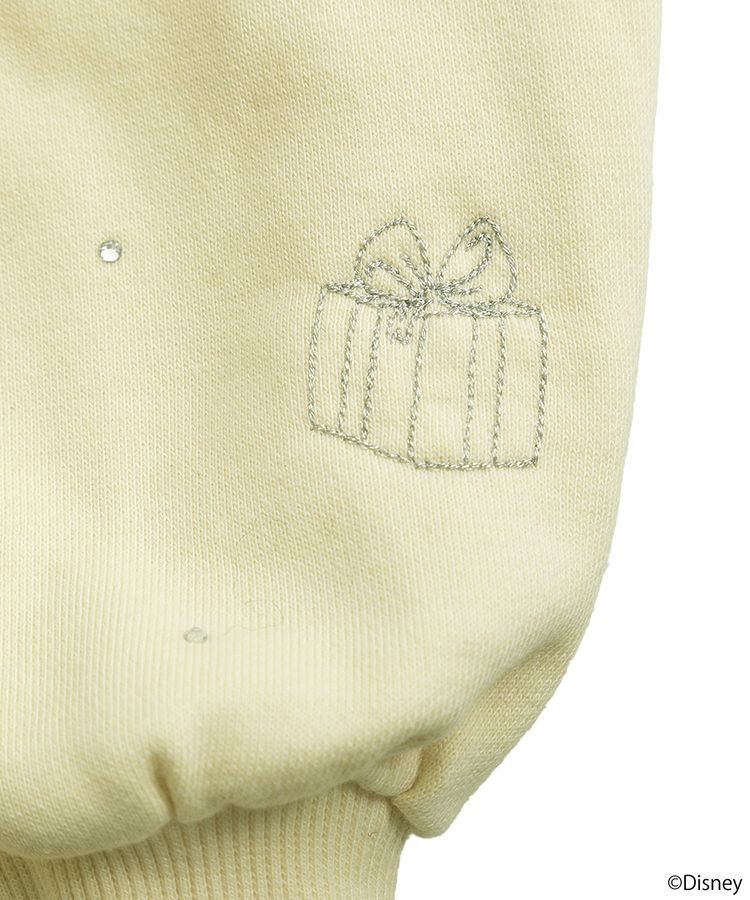 earth music&ecology「Disney/キラキラモチーフ刺繍オフショルスウェット」|スウェット・ジャージ|