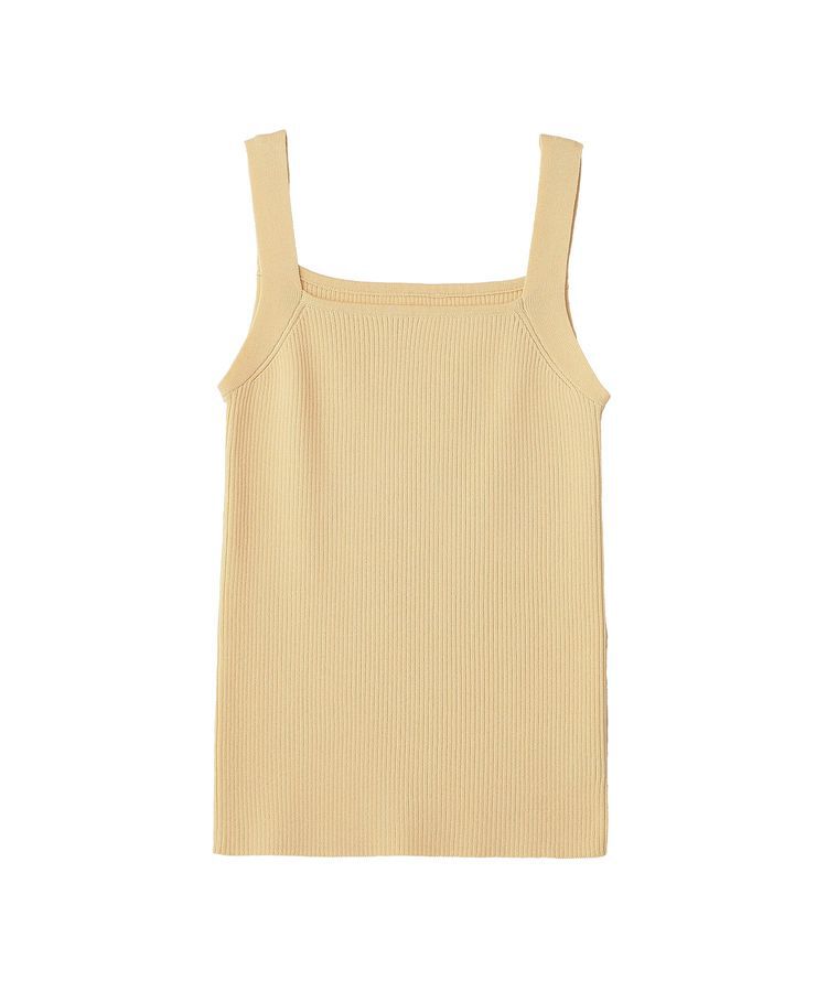 earth music&ecology「リブニットタンクトップ」|インナー|