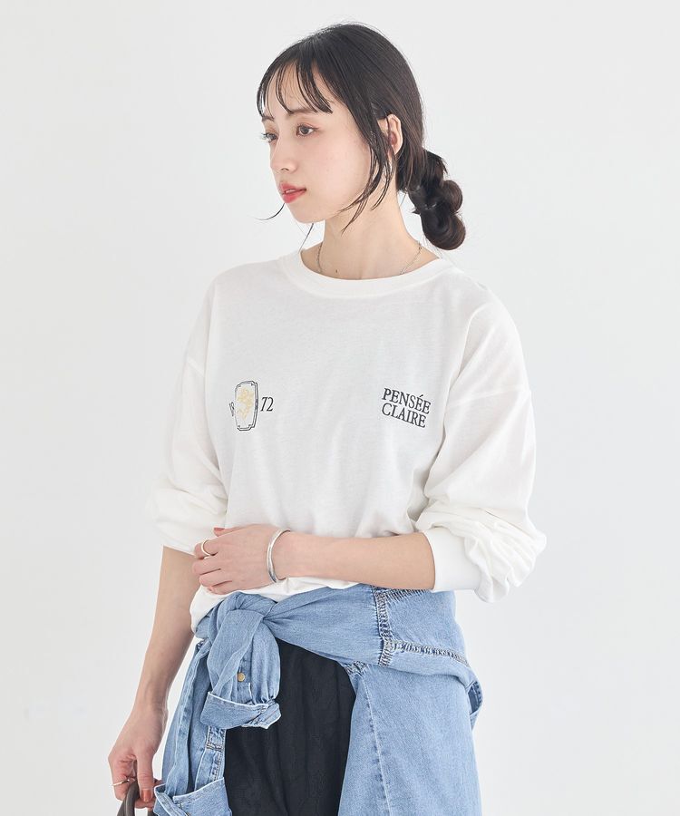 earth music&ecology「アソートグラフィックロンT」|Tシャツ・カットソー|