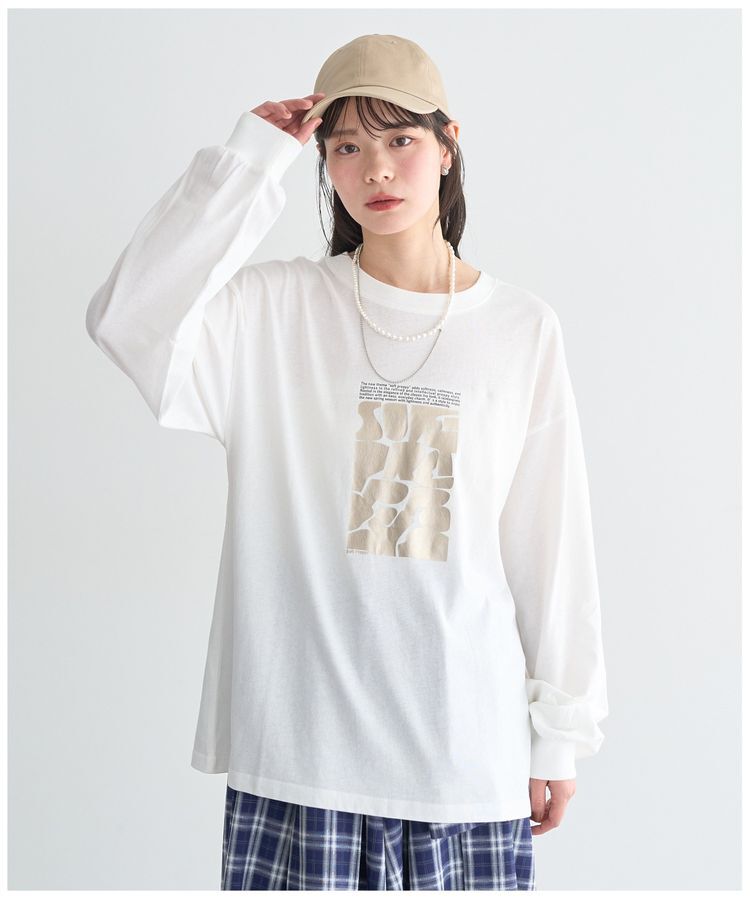 earth music&ecology「アソートグラフィックロンT」|Tシャツ・カットソー|