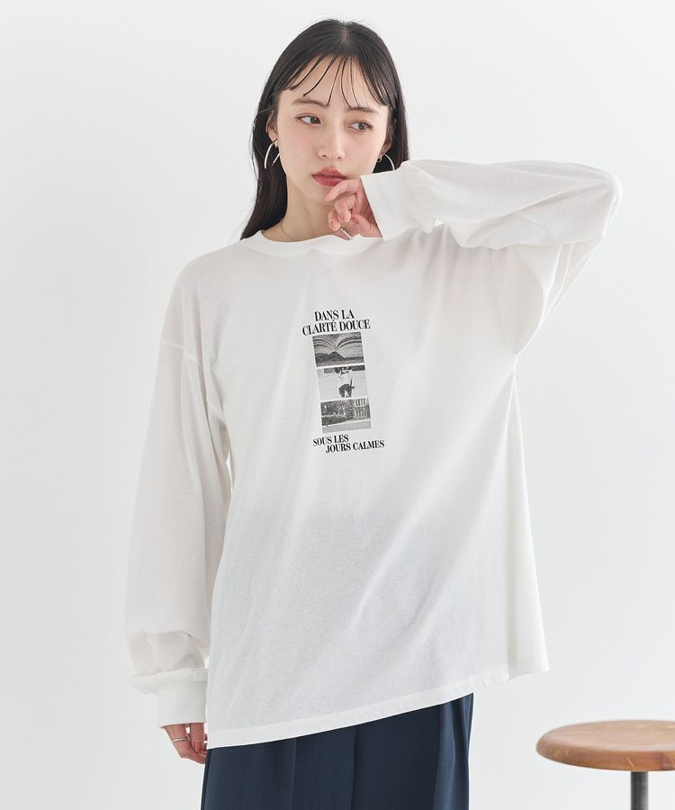 earth music&ecology「アソートグラフィックロンT」|Tシャツ・カットソー|