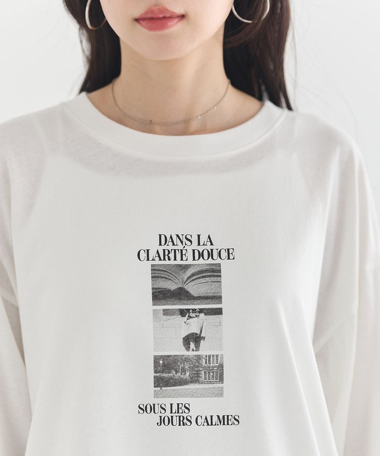 earth music&ecology「アソートグラフィックロンT」|Tシャツ・カットソー|