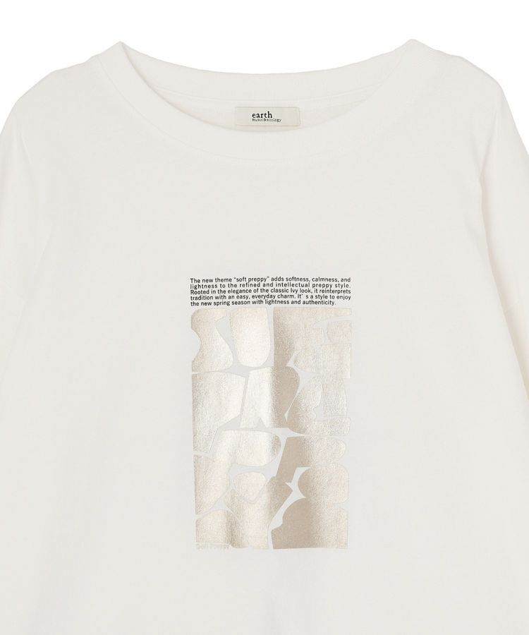 earth music&ecology「アソートグラフィックロンT」|Tシャツ・カットソー|