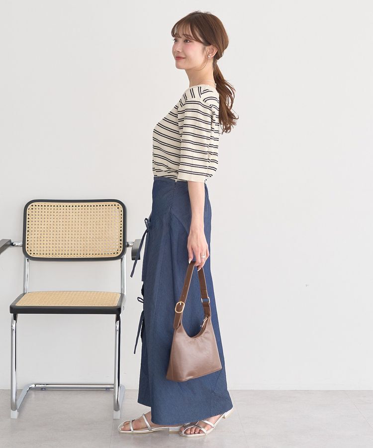 earth music&ecology「ランダムキリカエラップスカート」|スカート|