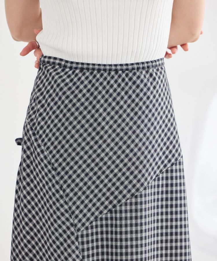 earth music&ecology「ランダムキリカエラップスカート」|スカート|