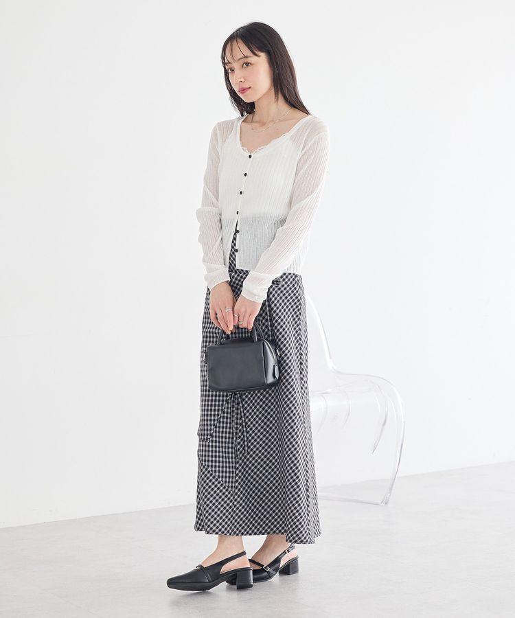 earth music&ecology「ランダムキリカエラップスカート」|スカート|