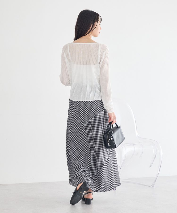 earth music&ecology「ランダムキリカエラップスカート」|スカート|