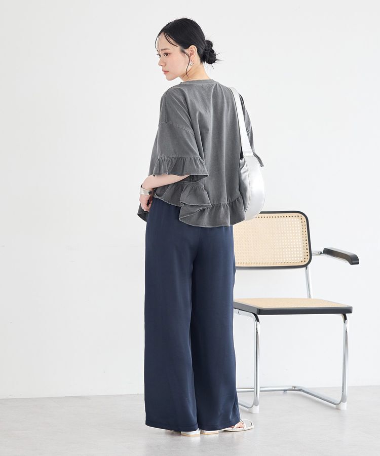 earth music&ecology「サテンイージーパンツ」|その他|