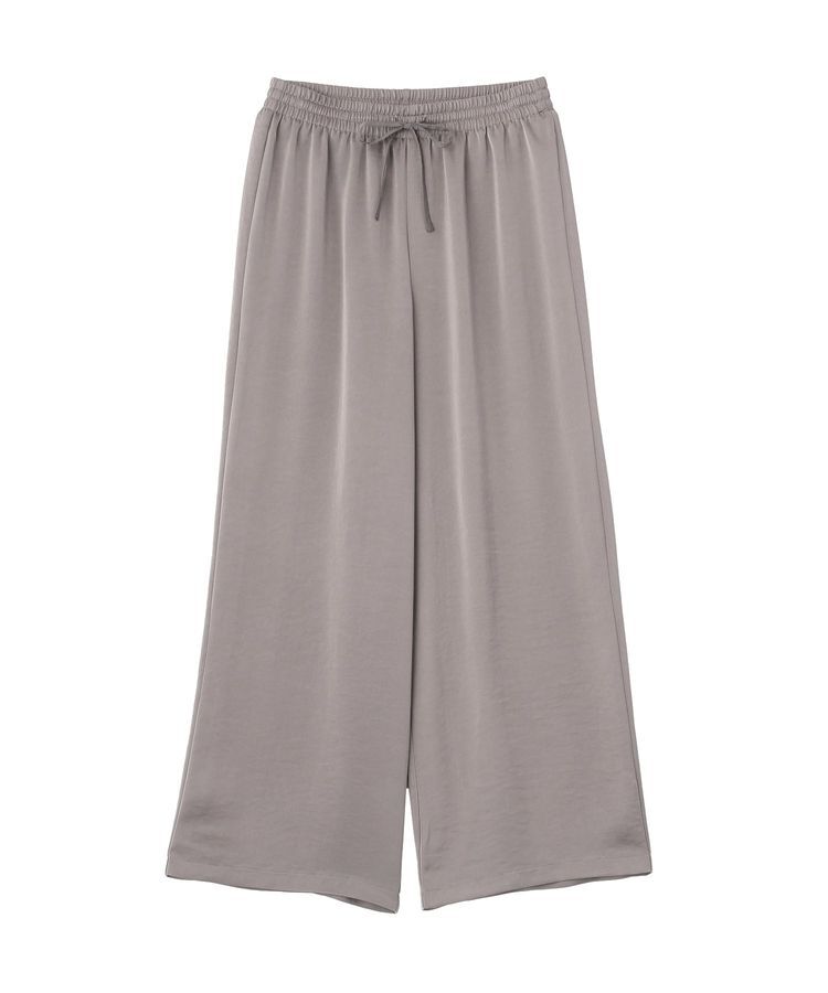 earth music&ecology「サテンイージーパンツ」|その他|