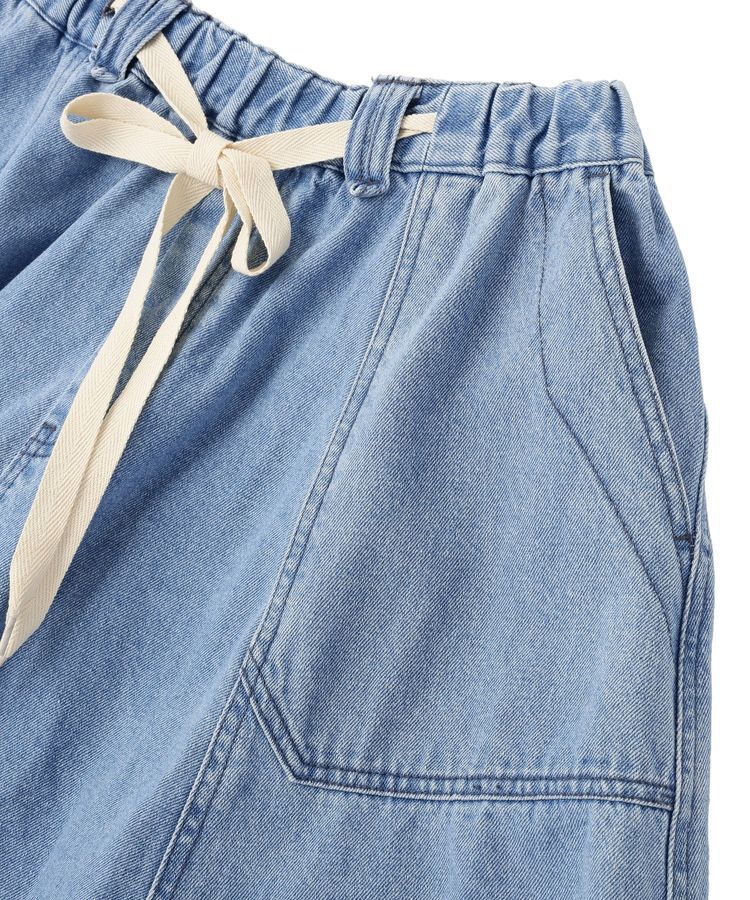 earth music&ecology「デニムフレアスカート」|フレア|